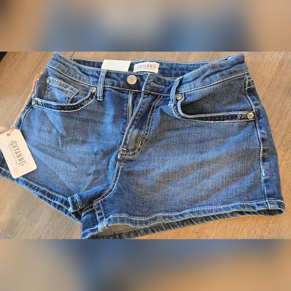 Shyanne Blue Denim Shorts